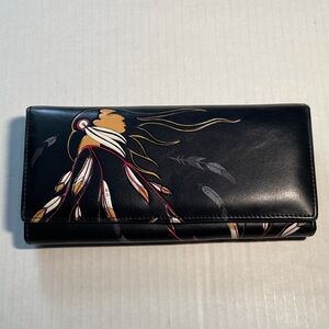Maxine Noel Eagle's Gift Women's Wallet, artwork by the Sioux Native artist.
